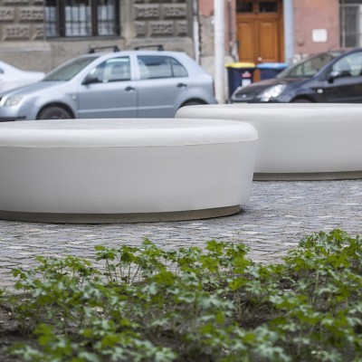 Seating mushroom space furniture, Budapest