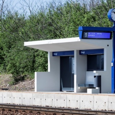 Mezõzombor - Sátoraljaújhely rail line section