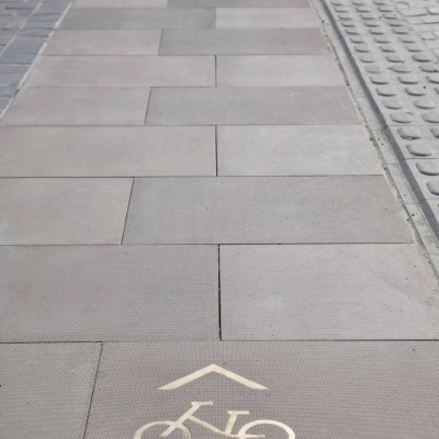 Bike path - Várkert Bazár, Budapest